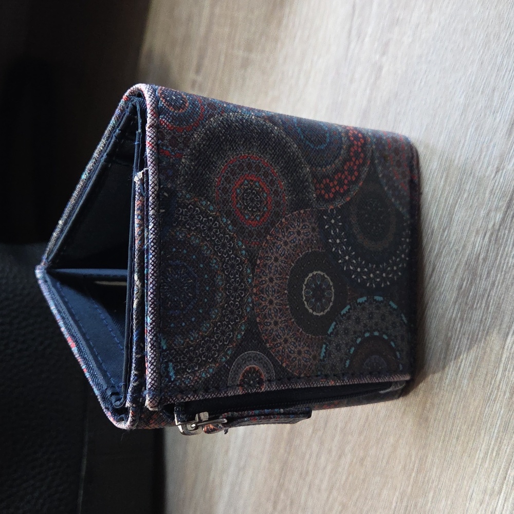 Colorful Patterned Wallet - Picture 2 of 3